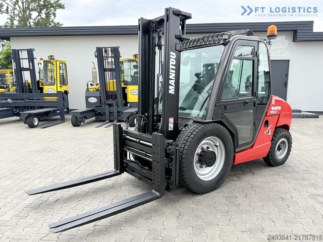 Wózek widłowy terenowy Manitou MSI30 / DIESEL / DUPLEX 3350 / CABIN