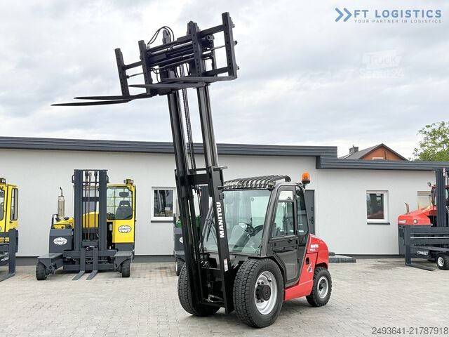Wózek widłowy terenowy Manitou MSI30 / DIESEL / DUPLEX 3350 / CABIN