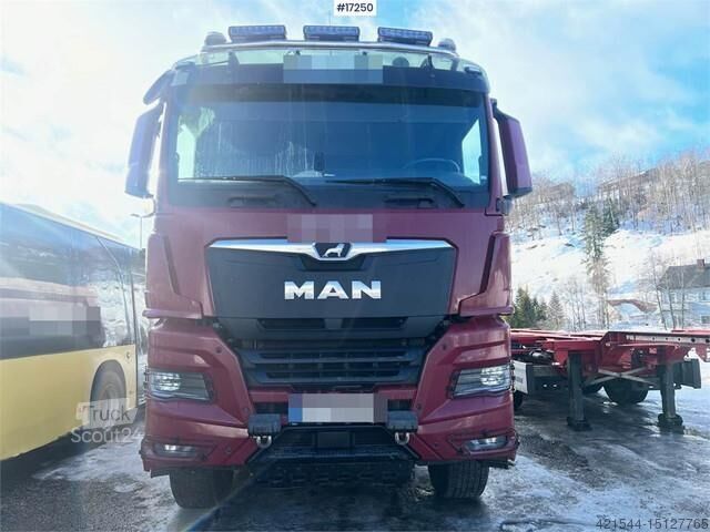 MAN TGX 6x4 tipper truck