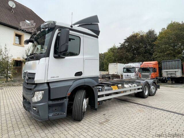 Výměnná nástavba nákladní vůz MERCEDES-BENZ Actros 2645 LLL MP4 Retarder Standheizung BDF