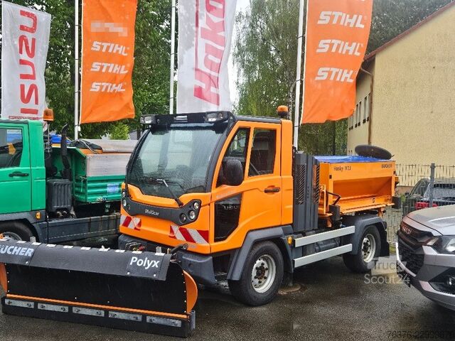 Autoutilitară basculantă trilaterală MULTICAR M31 C 4x4 mit Schneeschild + Silostreuer