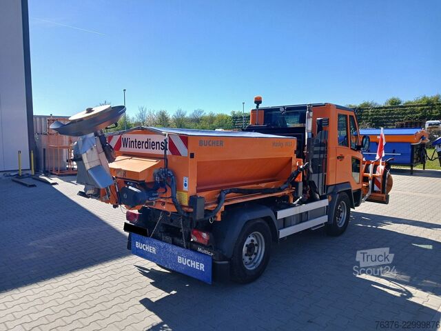 Autoutilitară basculantă trilaterală MULTICAR M31 C 4x4 mit Schneeschild + Silostreuer