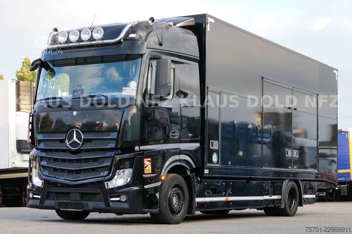 Autotransporter LKW MERCEDES-BENZ Actros 1845 geschloss. Autotransp. Euro 6