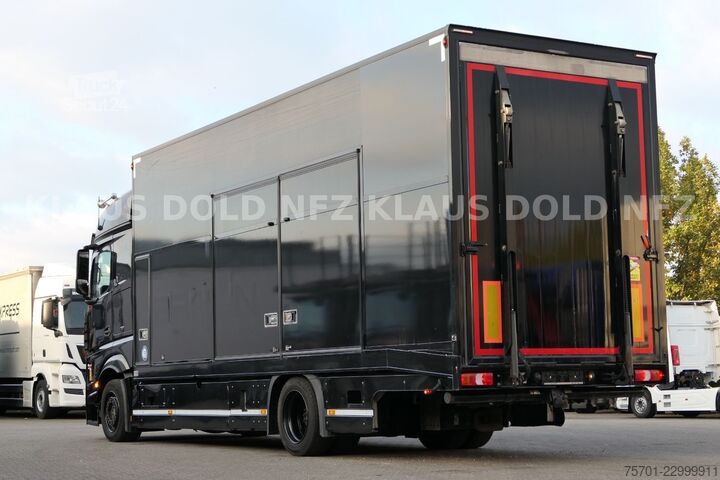 Autotransporter LKW MERCEDES-BENZ Actros 1845 geschloss. Autotransp. Euro 6