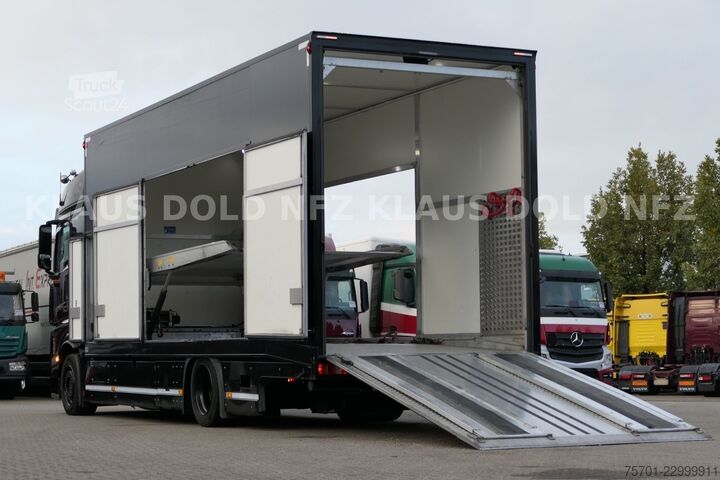 Autotransporter LKW MERCEDES-BENZ Actros 1845 geschloss. Autotransp. Euro 6