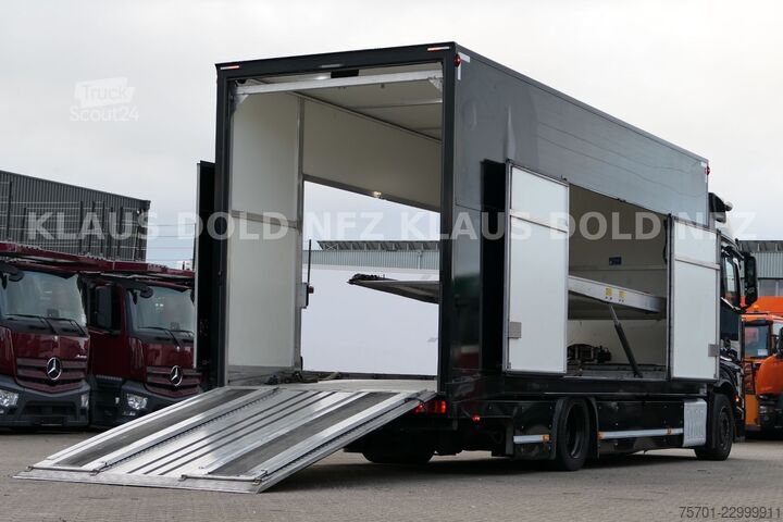 Autotransporter LKW MERCEDES-BENZ Actros 1845 geschloss. Autotransp. Euro 6