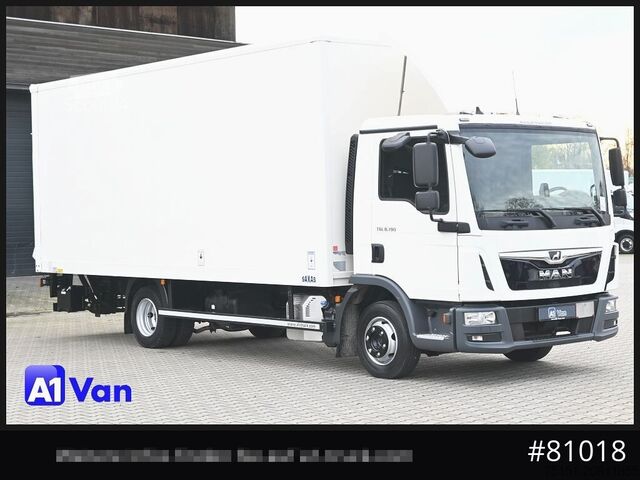 Skříňová dodávka MAN TGL 8.190 4x2, Klima, LBW, Rockinger