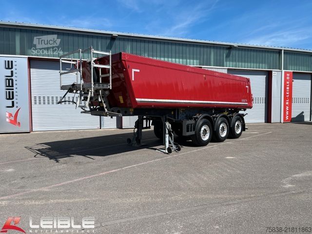 Pašizgāzēja puspiekabe SCHMITZ CARGOBULL SKI 24SL*25m³ ALU-Mulde*Liftachse*Alcoa*