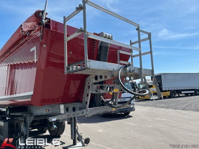 Pašizgāzēja puspiekabe SCHMITZ CARGOBULL SKI 24SL*25m³ ALU-Mulde*Liftachse*Alcoa*