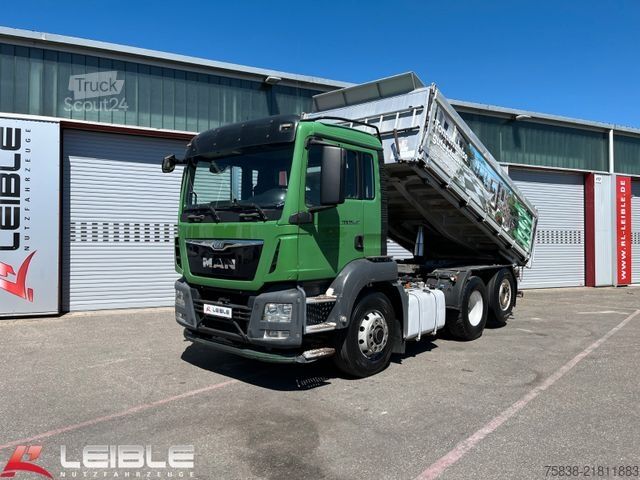 Camion-benne tricar MAN TGS 26.440 6x4H-2*Hydrodrive*Kempf*Pritarder*