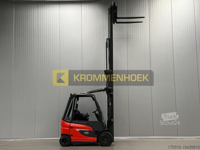 Heftruck Linde E 25 Triplex 7410 mm