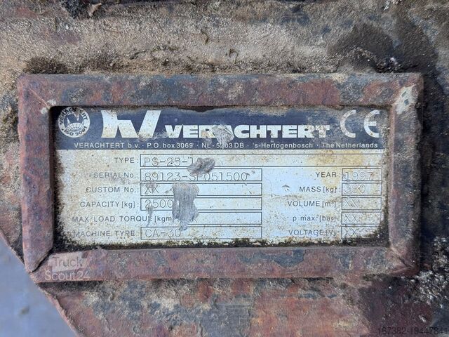 Лебідка! Verachtert Pallet Frame CW30