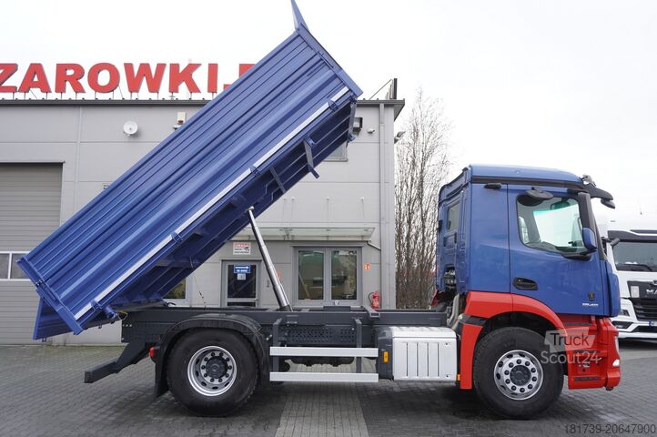 Трискладовий самоскид Mercedes-Benz Actros 1846 4×2 / NEW 3-sided tipper