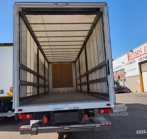 Autocarro con pianale e telone DAF 18.290 LF EURO 6