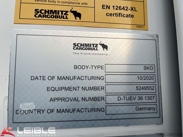 Semi-remorque frigorifique SCHMITZ CARGOBULL SKO 24/L*Bi-Temp*Trennwand*Blumen*Liftachse