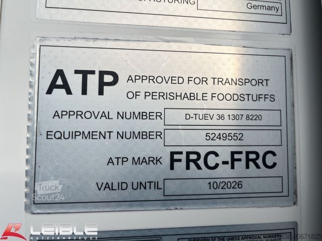 Kylsläpvagn SCHMITZ CARGOBULL SKO 24/L*Bi-Temp*Trennwand*Blumen*Liftachse