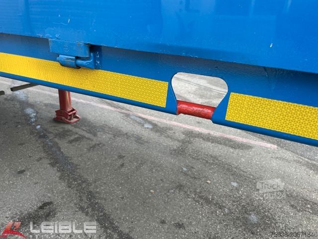 Dieplader oplegger MEUSBURGER MPS-3*Plateau*ausziehbar 4m*§70*3. Achse gelenkt