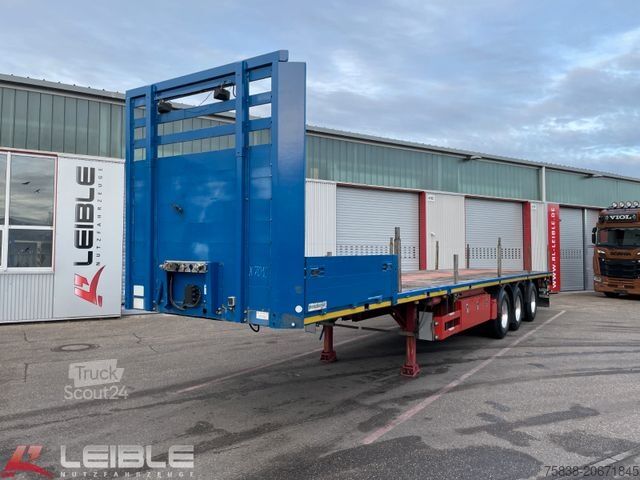 Oplegger MEUSBURGER MPS-3*Plateau*ausziehbar 4m*§70*3. Achse gelenkt