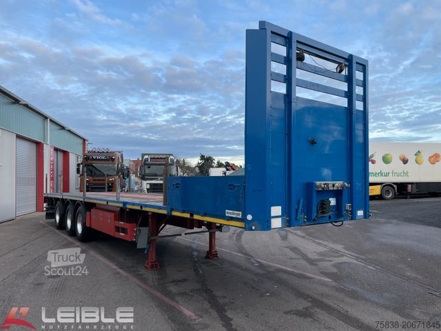 Oplegger MEUSBURGER MPS-3*Plateau*ausziehbar 4m*§70*3. Achse gelenkt