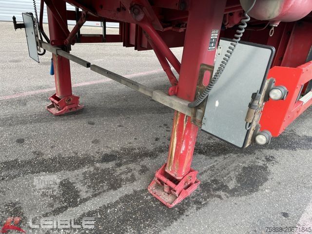 Oplegger MEUSBURGER MPS-3*Plateau*ausziehbar 4m*§70*3. Achse gelenkt