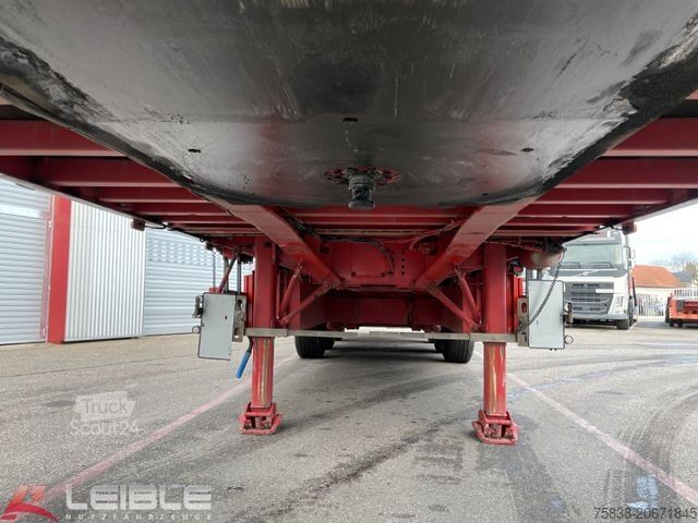 Oplegger MEUSBURGER MPS-3*Plateau*ausziehbar 4m*§70*3. Achse gelenkt