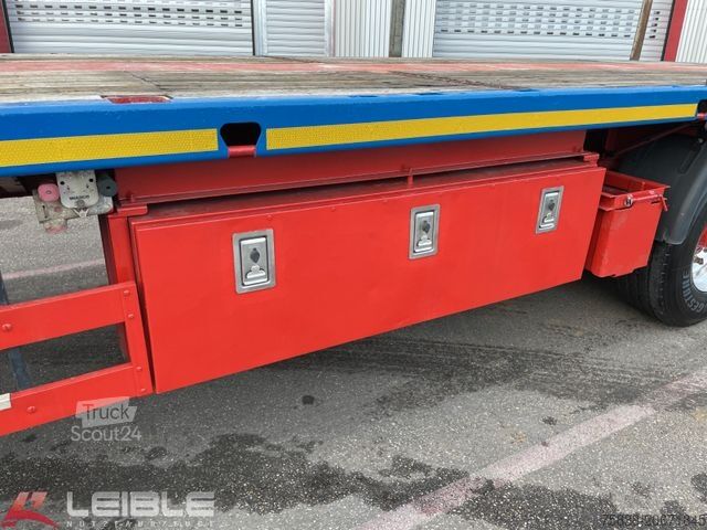 Oplegger MEUSBURGER MPS-3*Plateau*ausziehbar 4m*§70*3. Achse gelenkt