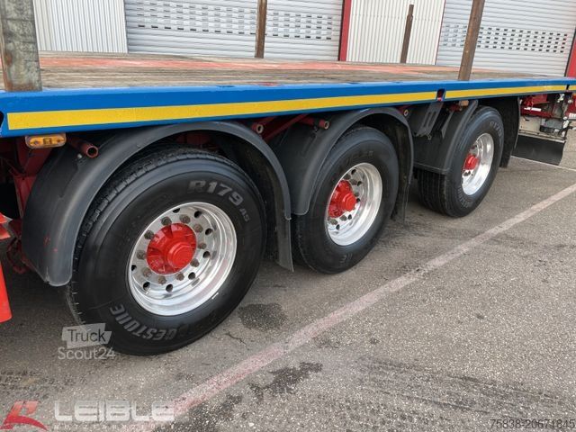 Oplegger MEUSBURGER MPS-3*Plateau*ausziehbar 4m*§70*3. Achse gelenkt