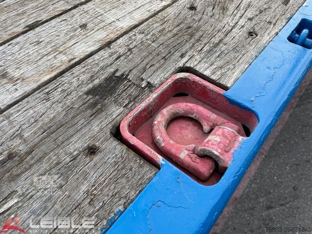 Oplegger MEUSBURGER MPS-3*Plateau*ausziehbar 4m*§70*3. Achse gelenkt