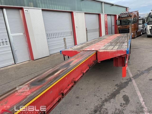 Oplegger MEUSBURGER MPS-3*Plateau*ausziehbar 4m*§70*3. Achse gelenkt