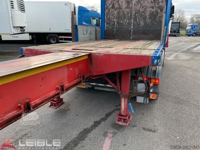 Oplegger MEUSBURGER MPS-3*Plateau*ausziehbar 4m*§70*3. Achse gelenkt