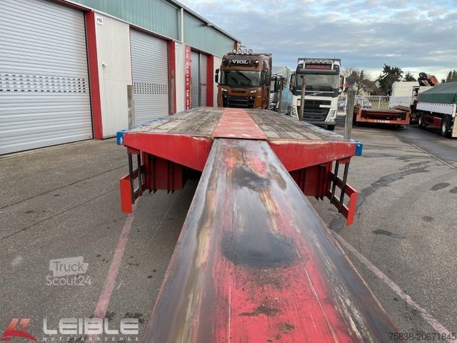 Oplegger MEUSBURGER MPS-3*Plateau*ausziehbar 4m*§70*3. Achse gelenkt