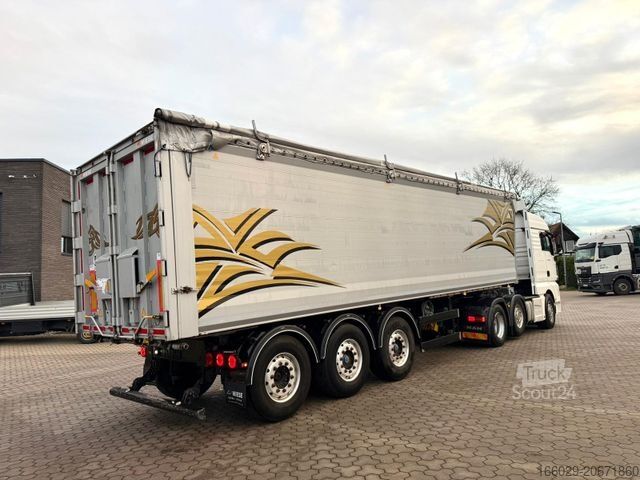 Tippsemitrailer BENALU Bulkliner 95 Alu Kippmulde 51,5m³