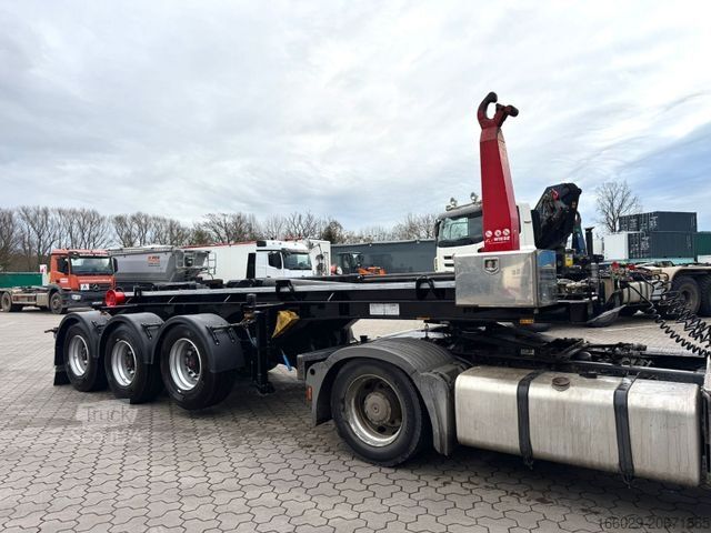 Maināmās virsbūves puspiekabe  Wiese SA 3 - 36 AK 30 Abrollkipper neu lackiert