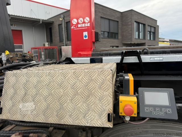 Maināmās virsbūves puspiekabe  Wiese SA 3 - 36 AK 30 Abrollkipper neu lackiert