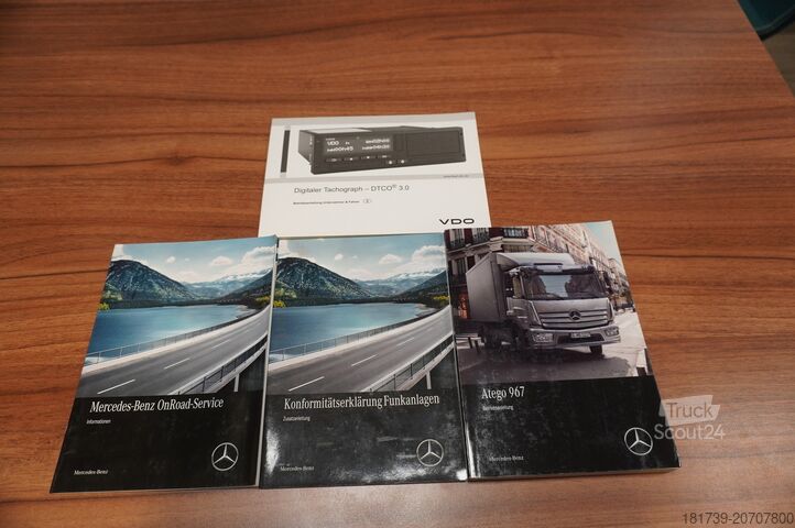 Автовоз Mercedes-Benz Atego 818 /E6/ NEW GALVANIZED tow truck