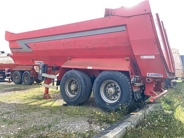 Kippauflieger ROBUSTE KAISER S3302A Steel Trailer
