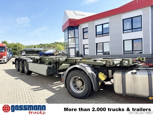 Auflieger-Wechselfahrgestell Doll U-74.0 3-Achs Containerchassis, 2x20/20/30/40ft,