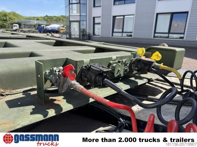 Auflieger-Wechselfahrgestell Doll U-74.0 3-Achs Containerchassis, 2x20/20/30/40ft,