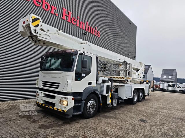 Hefplatform Iveco Stralis 360S35 6x2 Bronto Skylift S52XDT