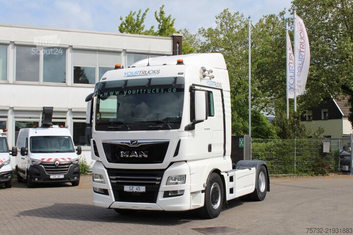 Standardni vlačilec MAN TGX 510 XLX Retarder Standklima 2 Tank Kühlbox