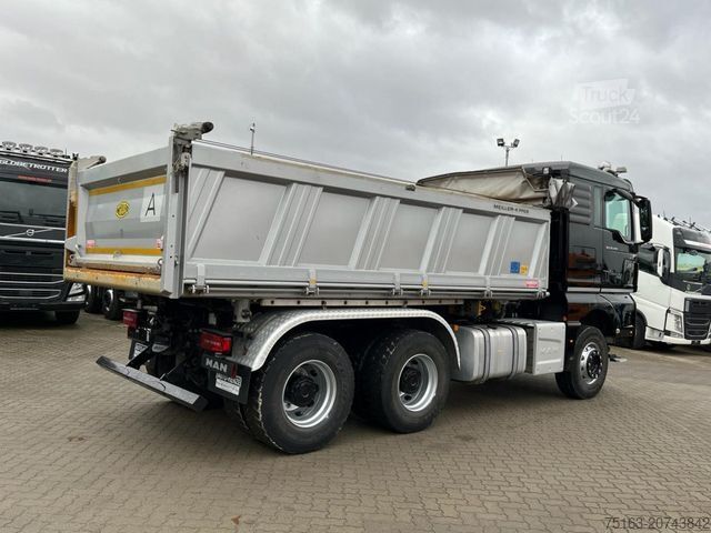 Саміоскид MAN TG-X 26.430 6x4 3-Achs Kipper Bordmatik nur 73 t