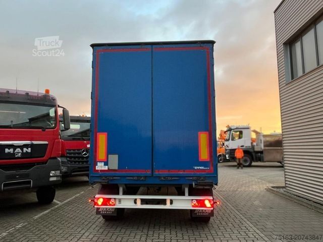 Open aanhangwagen met zeil  Pritschenanhänger DS 18 Planenanhänger