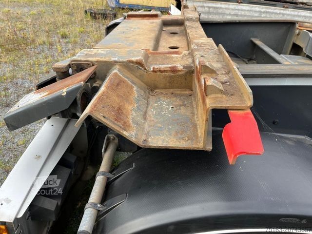 Kroghejsevogn HÜFFERMANN 2-achs Abrollanhänger HSA 18.70 Containeranhänge