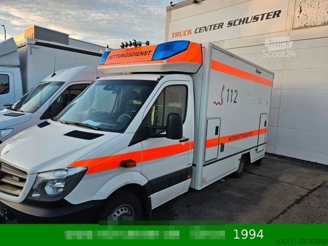 Πυροσβεστικό όχημα MERCEDES-BENZ Sprinter 516 CDI KOFFER RETTUNGSWAGEN T