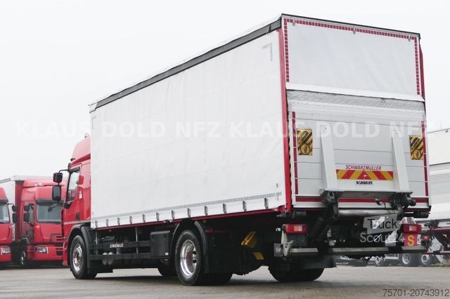 Tenteli düz yataklı kamyon RENAULT DWide 18.320 Pritsche Plane Vollluft XL-Tank LBW