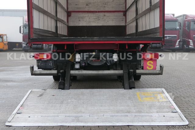 Tenteli düz yataklı kamyon RENAULT DWide 18.320 Pritsche Plane Vollluft XL-Tank LBW