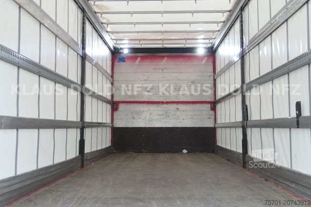 Tenteli düz yataklı kamyon RENAULT DWide 18.320 Pritsche Plane Vollluft XL-Tank LBW