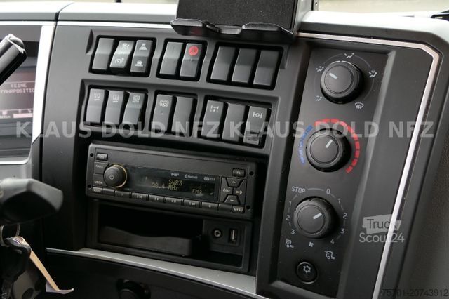 Tenteli düz yataklı kamyon RENAULT DWide 18.320 Pritsche Plane Vollluft XL-Tank LBW