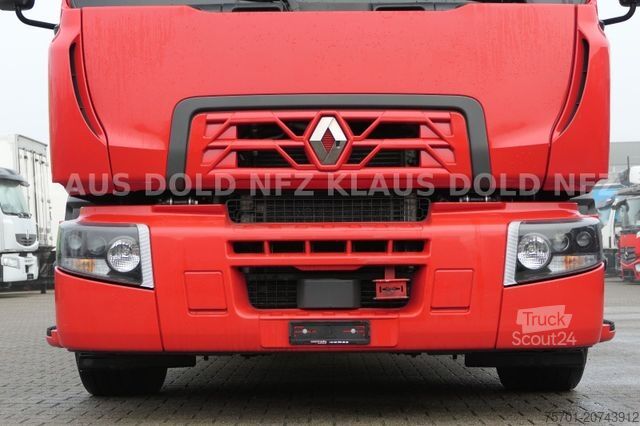 Tenteli düz yataklı kamyon RENAULT DWide 18.320 Pritsche Plane Vollluft XL-Tank LBW