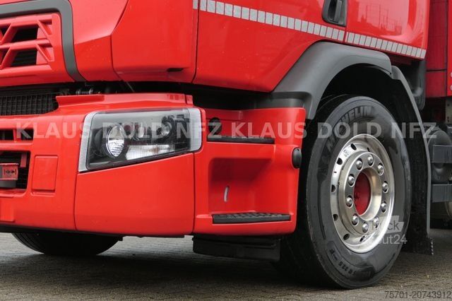 Tenteli düz yataklı kamyon RENAULT DWide 18.320 Pritsche Plane Vollluft XL-Tank LBW